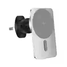 Автотримач з функцією бездротової зарядки WIWU Liberator Magnetic Wireless Charger Silver (Wi-Q001)