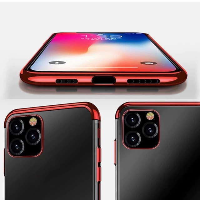 Чехол HRT Clear Color Case для Samsung Galaxy A50s | A50 | A30s Red (7426825371928)