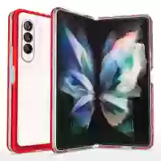 Чехол HRT Clear 3in1 Case для Samsung Galaxy Fold4 (F936) Red (9145576265895)