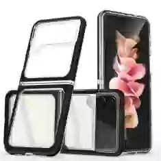 Чехол HRT Clear 3in1 Case для Samsung Galaxy Flip4 (F721) Black (9145576265901)