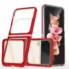 Чехол HRT Clear 3in1 Case для Samsung Galaxy Flip4 (F721) Red (9145576265925)