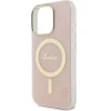 Чохол Guess IML 4G для iPhone 16 Pro Max Pink with MagSafe (GUHMP16XH4STP)