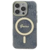 Чохол Guess IML 4G для iPhone 16 Pro Max Blue with MagSafe (GUHMP16XH4STB)