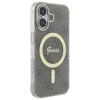 Чехол Guess IML 4G для iPhone 16 Plus Brown with MagSafe (GUHMP16MH4STW)