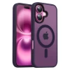 Чехол для iPhone 16 WAVE Matte Insane Case with Magnetic Ring Deep Purple