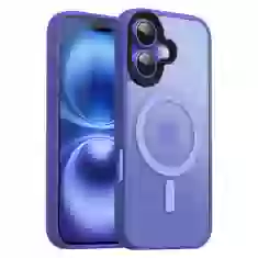 Чохол для iPhone 16 Plus WAVE Matte Insane Case with Magnetic Ring Ultramarine