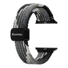 Ремінець Switcheasy Candy Braided Nylon для Apple Watch 42 | 41 | 40 | 38 mm Black Gray (SAW341237BY24)