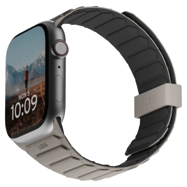 Ремінець UAG Pathfinder для Apple Watch 49 | 45 | 44 | 42 mm Black Titanium (194161114036)