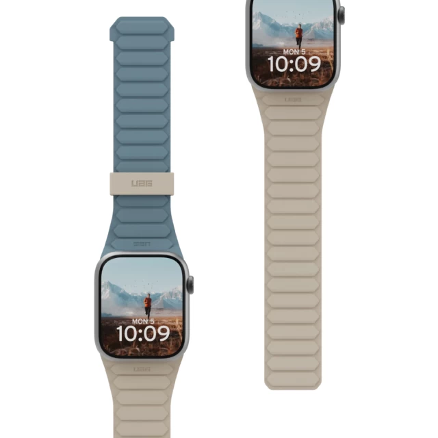 Ремінець UAG Pathfinder для Apple Watch 49 | 45 | 44 | 42 mm Dune Cloud Blue (194161118051)