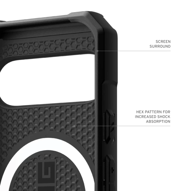 Чехол UAG Pathfinder для Google Pixel 9 Pro Black with MagSafe (614455114040)