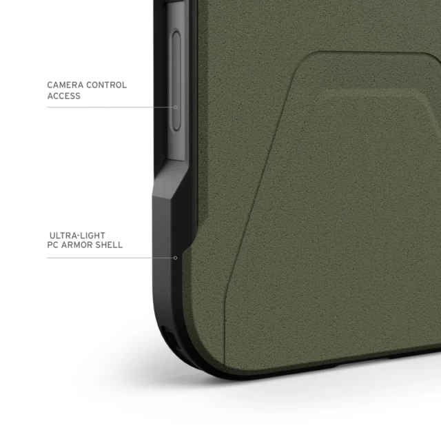 Чохол UAG Civilian для iPhone 16 Pro Olive Drab with MagSafe (114444117272)