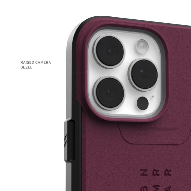 Чохол UAG Civilian для iPhone 16 Pro Bordeaux with MagSafe (114444119049)