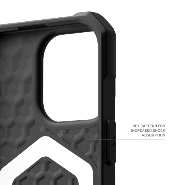 Чохол UAG Essential Armor для iPhone 16 Pro Black with MagSafe (114448114040)