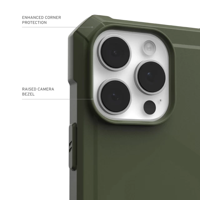 Чохол UAG Essential Armor для iPhone 16 Pro Olive Drab with MagSafe (114448117272)