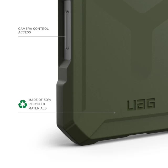 Чохол UAG Essential Armor для iPhone 16 Pro Max Olive Drab with MagSafe (114449117272)