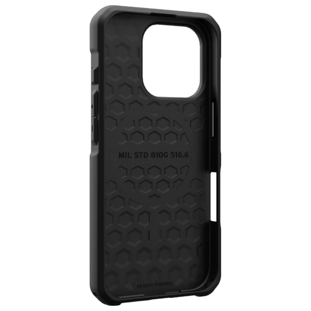 Чохол UAG Metropolis LT для iPhone 16 Pro Kevlar Black with MagSafe (114452113940)