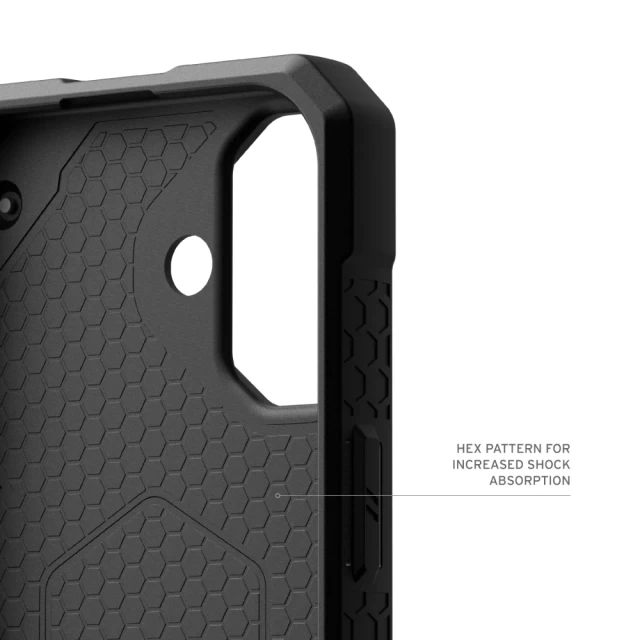 Чохол UAG Monarch Pro для iPhone 16 Plus Carbon Fiber with MagSafe (114455114242)