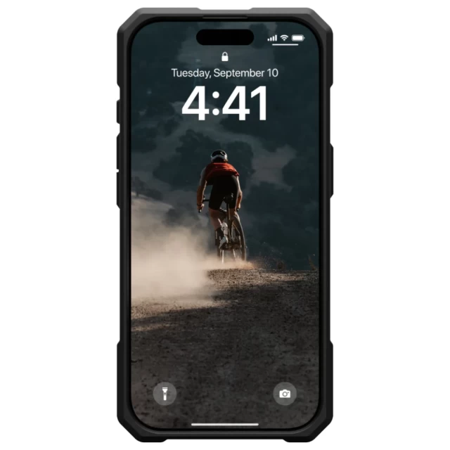 Чохол UAG Monarch Pro для iPhone 16 Pro Titanium with MagSafe (114456113636)