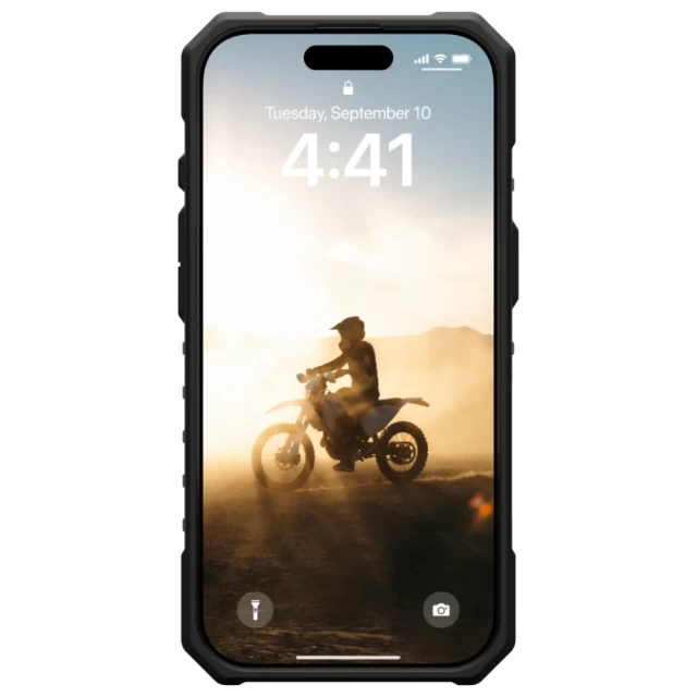 Чохол UAG Pathfinder Clear для iPhone 16 Pro Ash with MagSafe (114464113131)