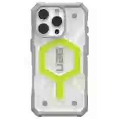 Чохол UAG Pathfinder Clear для iPhone 16 Pro Active Neon with MagSafe (114464118181)