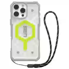 Чохол UAG Pathfinder Lanyard для iPhone 16 Pro Max Active Neon with MagSafe (1144651BV01)