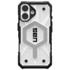 Чохол UAG Pathfinder Clear для iPhone 16 Ice Silver with MagSafe (114466114343)