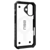 Чохол UAG Pathfinder Clear для iPhone 16 Ice Silver with MagSafe (114466114343)