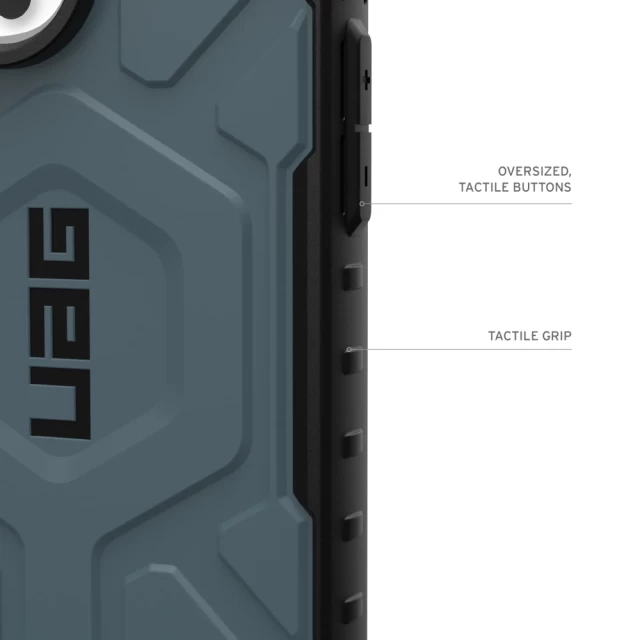 Чохол UAG Pathfinder для iPhone 16 Pro Cloud Blue with MagSafe (114468114151)