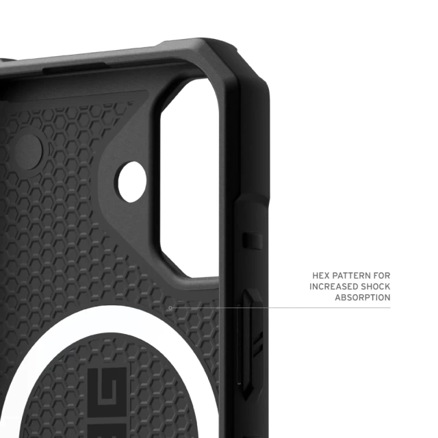 Чохол UAG Pathfinder для iPhone 16 Black with MagSafe (114470114040)