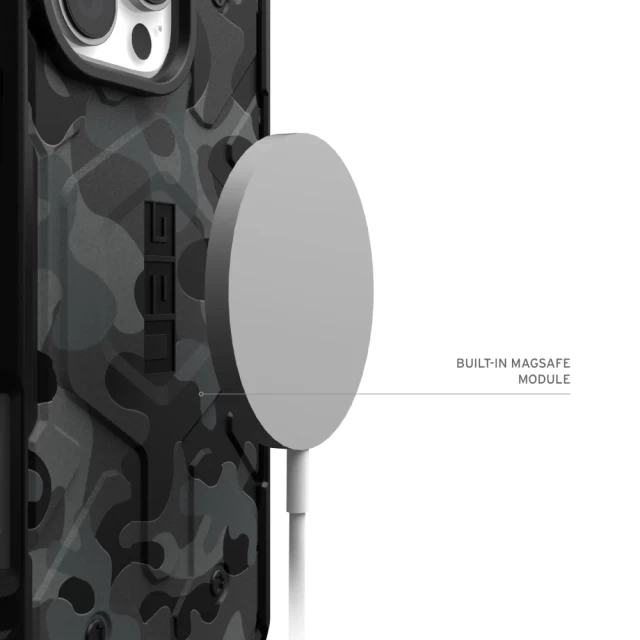 Чохол UAG Pathfinder SE для iPhone 16 Pro Midnight Camo with MagSafe (114471114061)