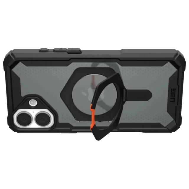 Чохол UAG Plasma XTE для iPhone 16 Plus Black Orange with MagSafe (114473114097)