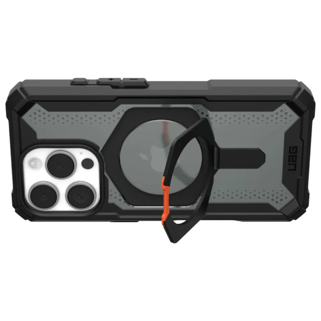 Чохол UAG Plasma XTE для iPhone 16 Pro Black Orange with MagSafe (114474114097)