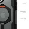 Чохол UAG Plasma XTE для iPhone 16 Pro Black Orange with MagSafe (114474114097)