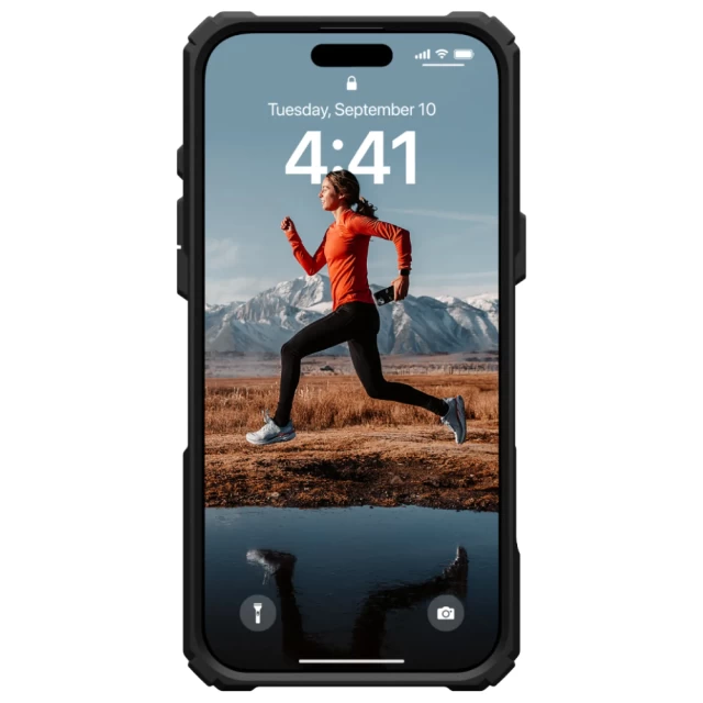 Чохол UAG Plasma XTE для iPhone 16 Pro Max Black Clear with MagSafe (11447511404G)