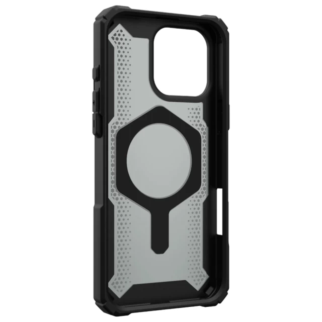 Чохол UAG Plasma XTE для iPhone 16 Pro Max Black Orange with MagSafe (114475114097)