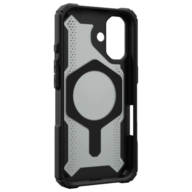 Чохол UAG Plasma XTE для iPhone 16 Black Orange with MagSafe (114476114097)