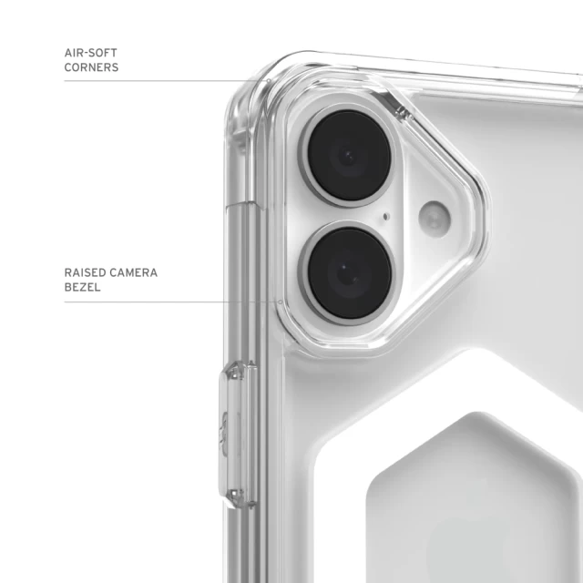 Чохол UAG Plyo для iPhone 16 Plus Ice White with MagSafe (114479114341)