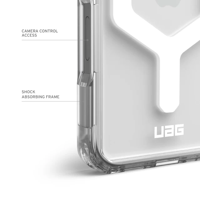 Чохол UAG Plyo для iPhone 16 Plus Ice White with MagSafe (114479114341)