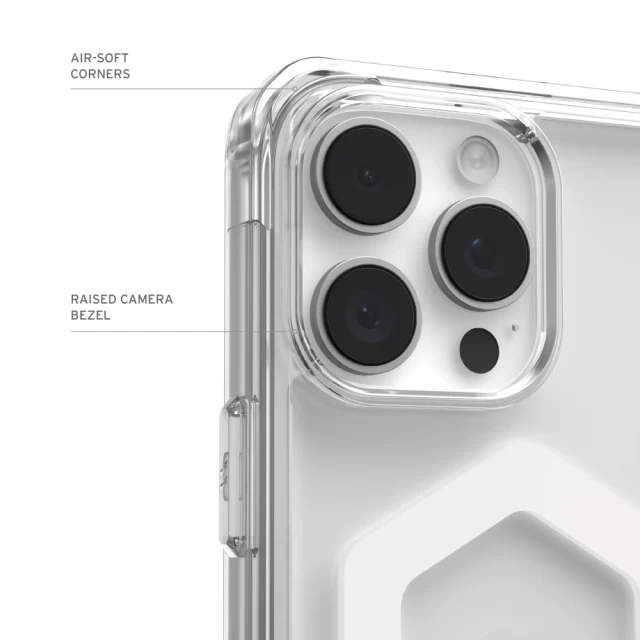 Чохол UAG Plyo для iPhone 16 Pro Ice White with MagSafe (114480114341)