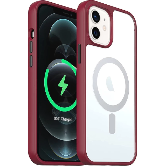 Чехол Upex Hard Case with MagSafe для iPhone 12 | 12 Pro Plum (UP33984)