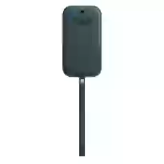 Чохол Apple Leather Sleeve для iPhone 12 | 12 Pro with MagSafe Baltic Blue Original (MHYD3ZE/A)