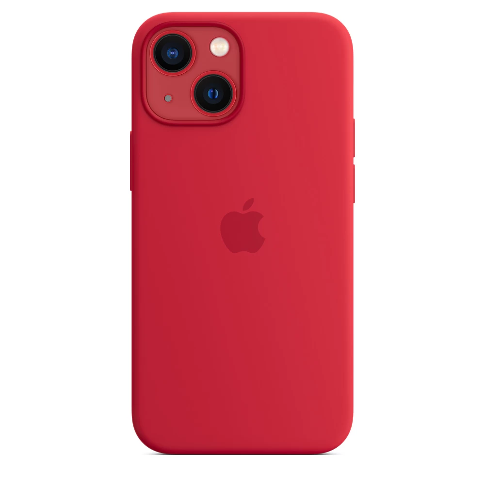 Чехол Apple Silicone Case для iPhone 13 mini with MagSafe (PRODUCT)RED  Original (MM233ZE/A) - купить по цене 2949 ₴ в Киеве / Украине.  Оригинальный товар с гарантией качества.