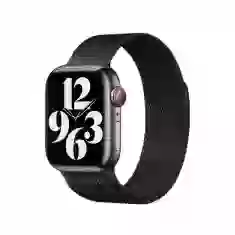 Ремешок Milanese Loop Black для Apple Watch 49 | 45 | 44 | 42 mm