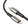 Кабель Baseus Water Drop USB-C to Lightning 1.3m Black (CATLRD-01)