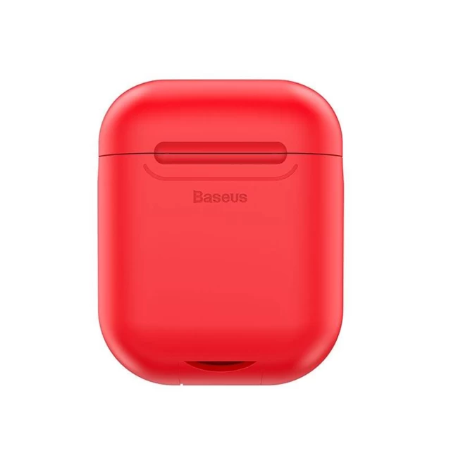 Чохол Baseus Wireless Charger для Airpods 2/1 Red (WIAPPOD-09)