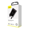 Мережевий зарядний пристрій Baseus Speed Mini Dual U 10.5W 2xUSB-A Black (CCFS-S01)