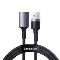 Адаптер Baseus Cafule USB-A to USB-A 1m Grey (CADKLF-B0G)