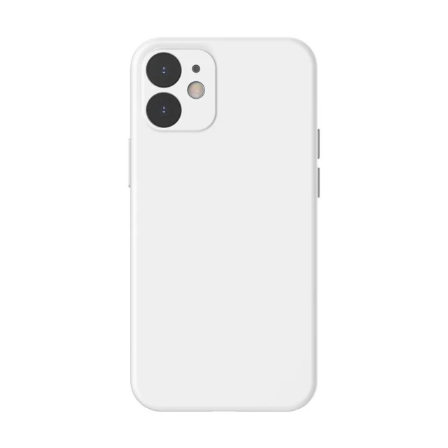 Чехол Baseus Liquid Silica Gel для iPhone 12 mini White (WIAPIPH54N-YT02)