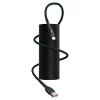 Кабель Baseus Zinc Magnetic Safe Fast Charging USB-A to USB-C 1m Green (CATXC-M06)