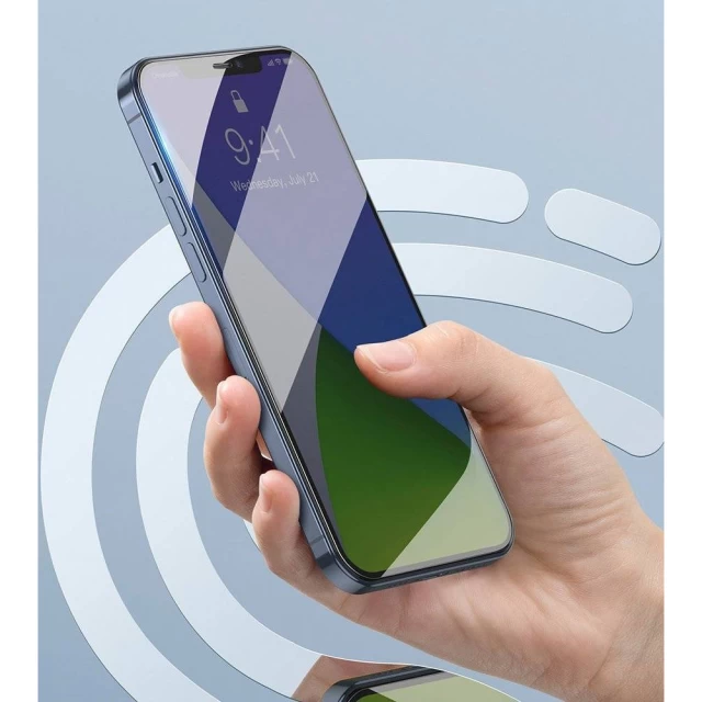 Захисне скло Baseus Tempered Glass 0.3 mm для iPhone 12 mini Transparent (2 Pack) (SGAPIPH54N-LS02)